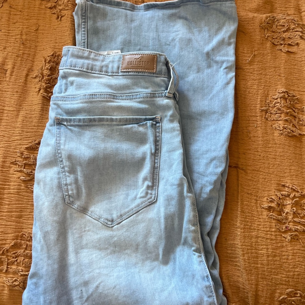 Hollister Light Blue Flare Jeans